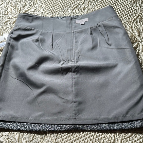 LOFT Gray Pencil Mini Skirt for Work - Picture 7 of 10